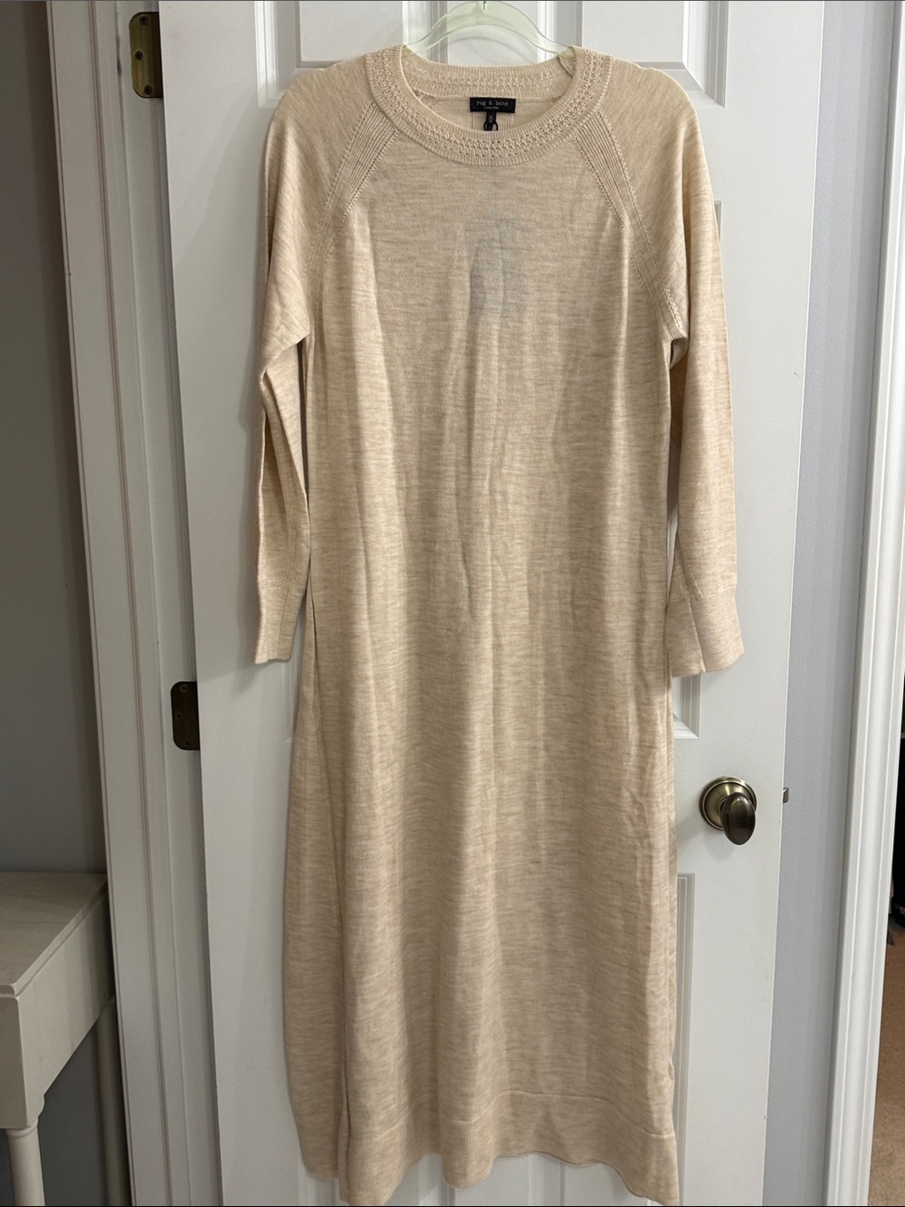 rag & bone ivory Loren long dress NWT